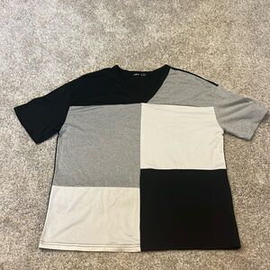 Multi-Color neutral tones T-shirt